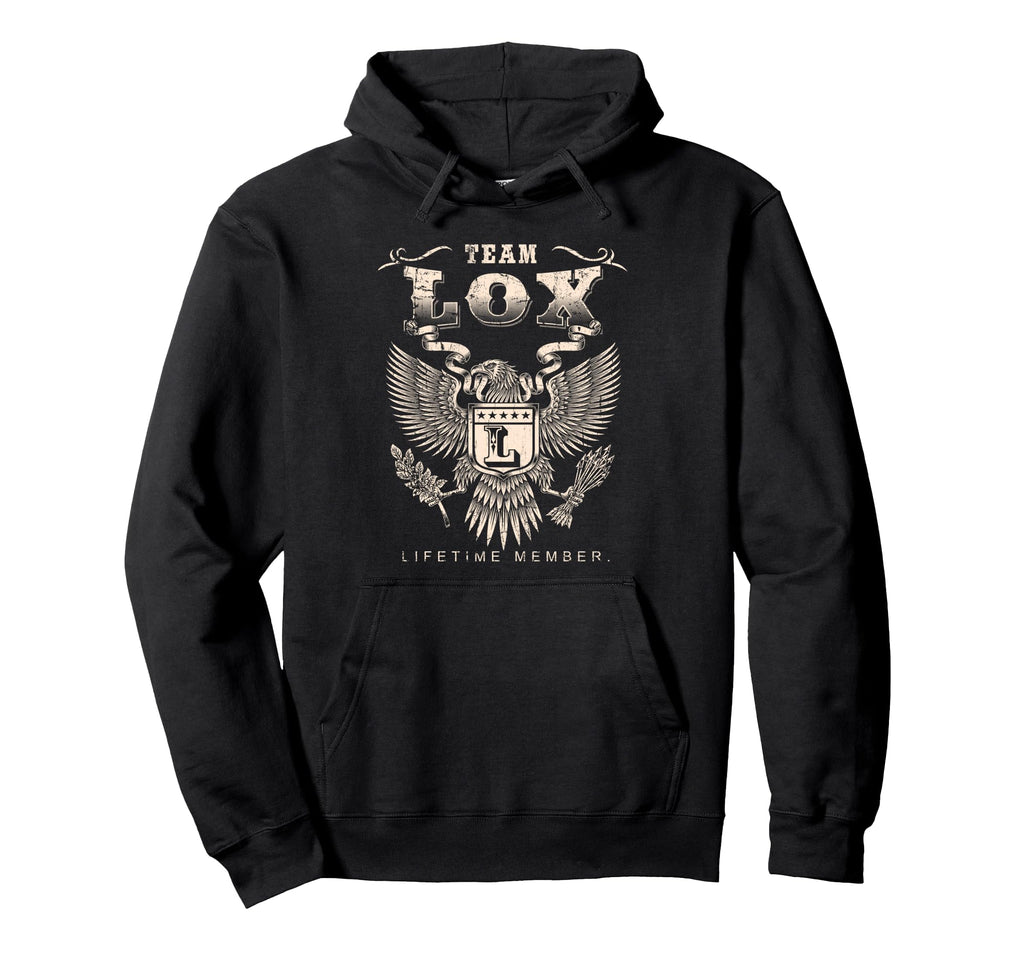 Team Lox Lifetime Member Lox Name Hoodie - Aesthetic Graphic for Adults - T-Shirt, Sweatshirt, Hoodie
