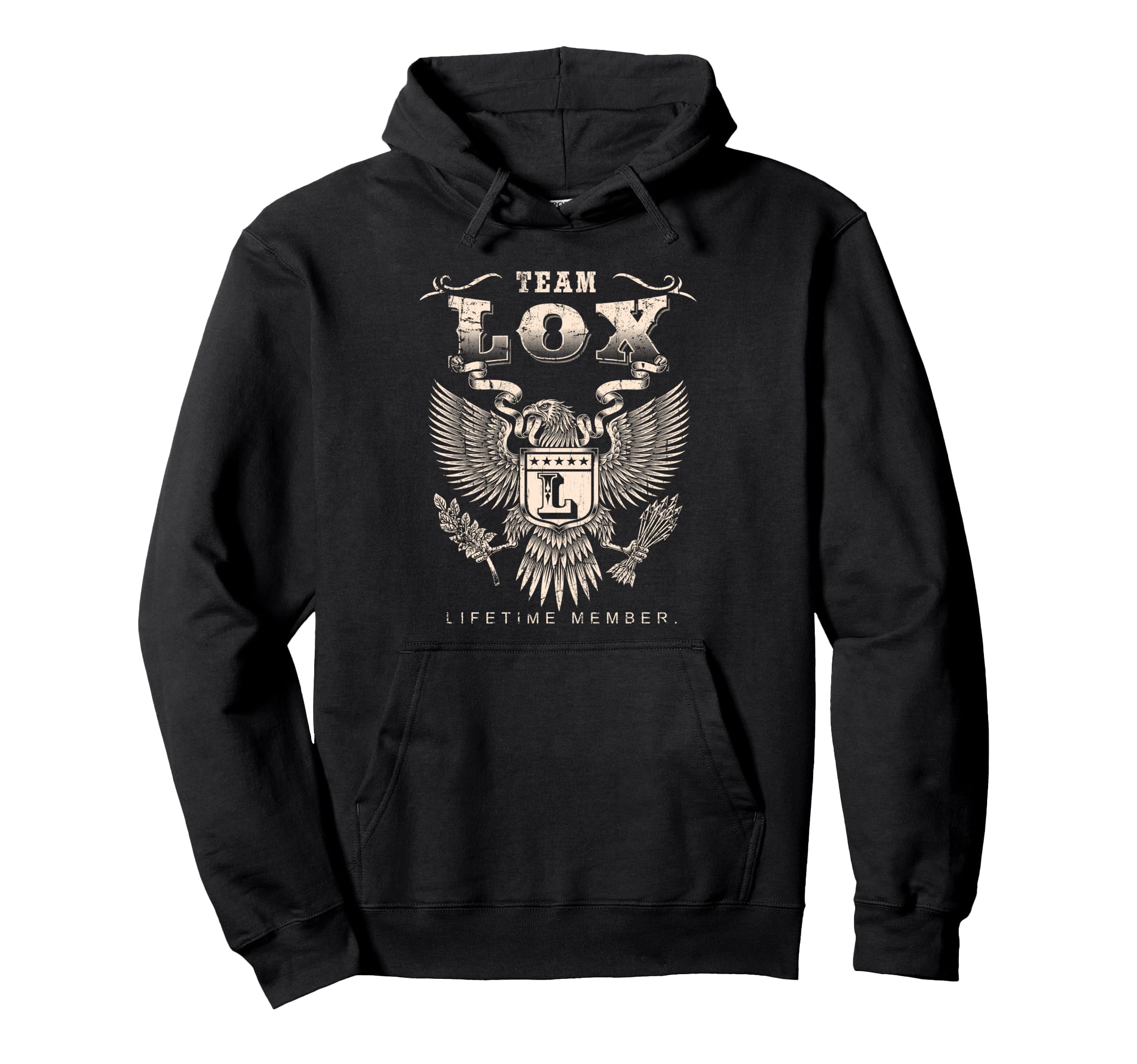 Team Lox Lifetime Member Lox Name Hoodie - Aesthetic Graphic for Adults - T-Shirt, Sweatshirt, Hoodie