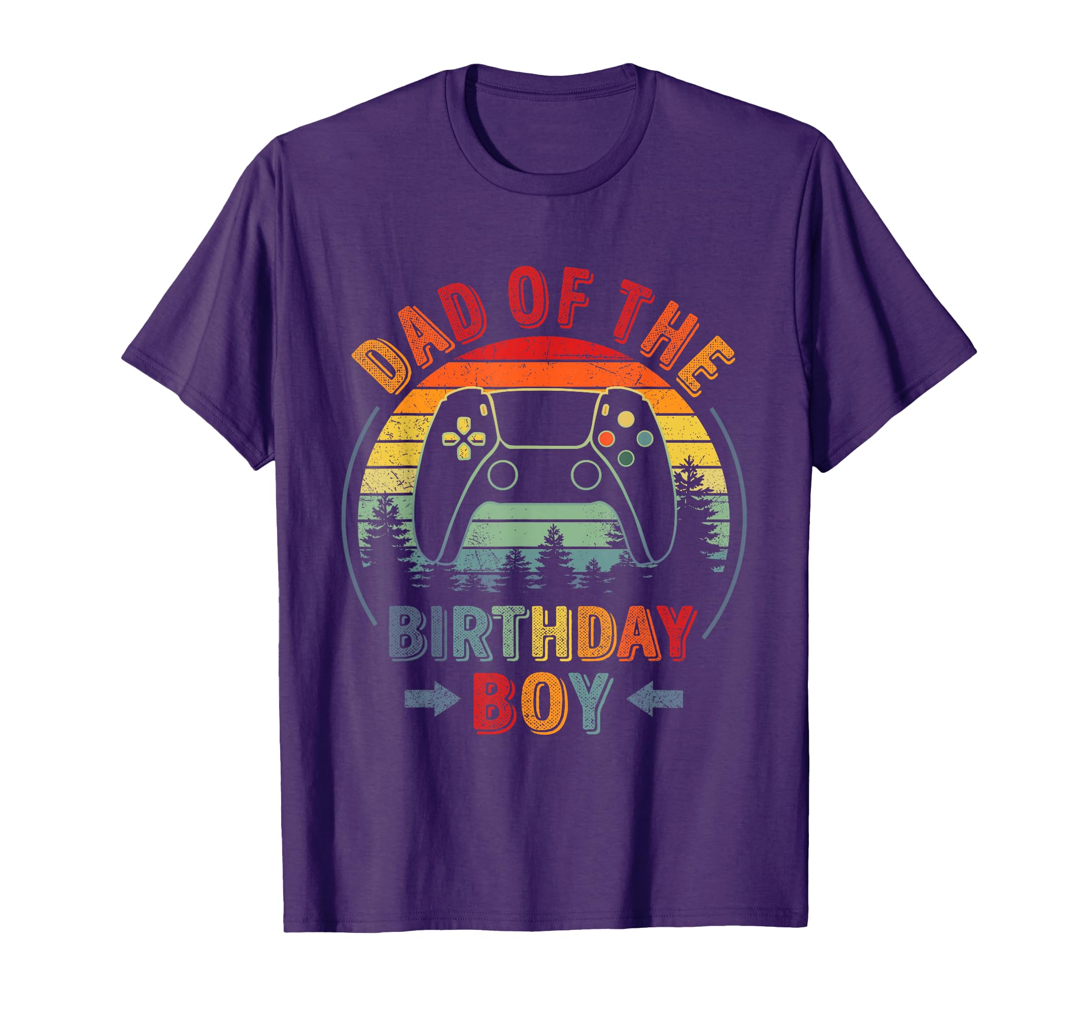 Dad Birthday Matching Gamer Birthday T-Shirt - Trendy Graphic for Adults - T-Shirt, Sweatshirt, Hoodie