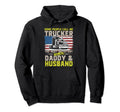 Truck Driver Gift Trucker Daddy Hoodie - Aesthetic Graphic Men Women - T-Shirt, Sweatshirt, Hoodie