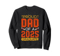Proud Dad 2025 Graduate Awesome Sweatshirt - Streetwear Style for Adults - T-Shirt, Sweatshirt, Hoodie