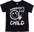 Funny Somebody's Feral Child for Boys and Girls - Adult & Kids T-Shirts, Sweatshirts & Hoodies apparel design preview 1