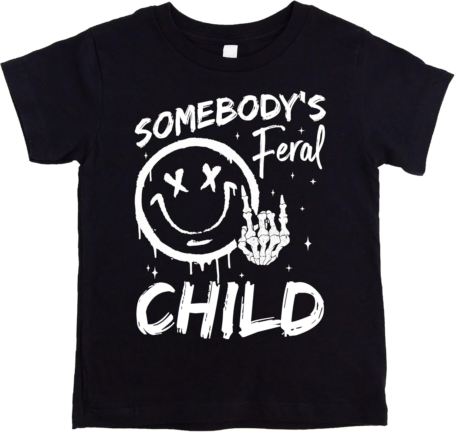 Funny Somebody's Feral Child for Boys and Girls - Adult & Kids T-Shirts, Sweatshirts & Hoodies apparel design preview 1
