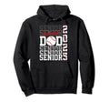 Baseball Senior Dad Class 2025 Hoodie - Fun Novelty Design Men Women - T-Shirt, Sweatshirt, Hoodie