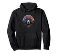 Origami Poodle Tie Dye Hippie Dog Mom Hoodie - Novelty Apparel Men Women - T-Shirt, Sweatshirt, Hoodie