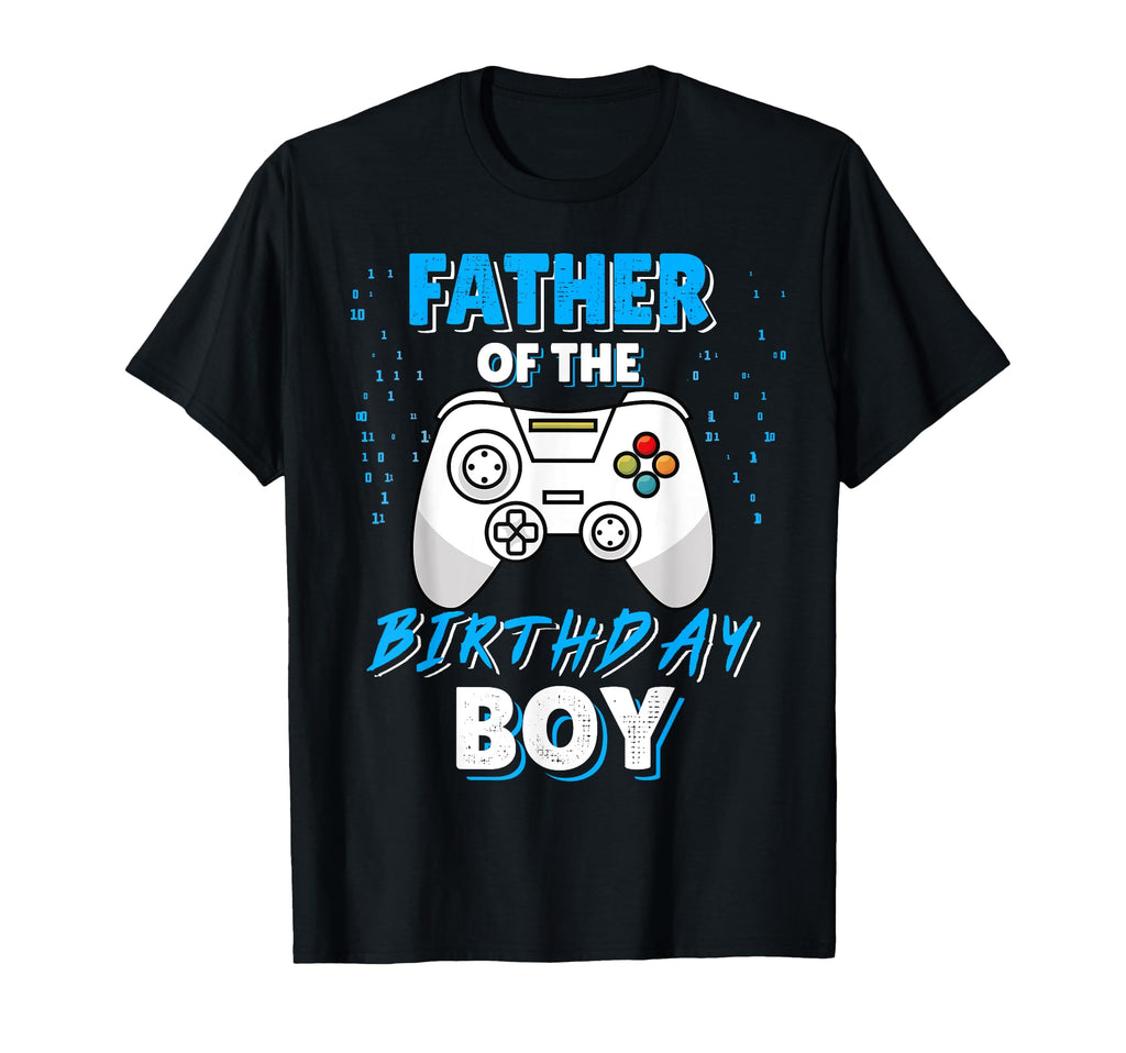 Father Birthday Matching Video T-Shirt - Fun Novelty Design for Adults - T-Shirt, Sweatshirt, Hoodie