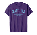 Chapel Hill North Carolina Nc Athletic T-Shirt - Unique Graphic Men Women - T-Shirt, Sweatshirt, Hoodie
