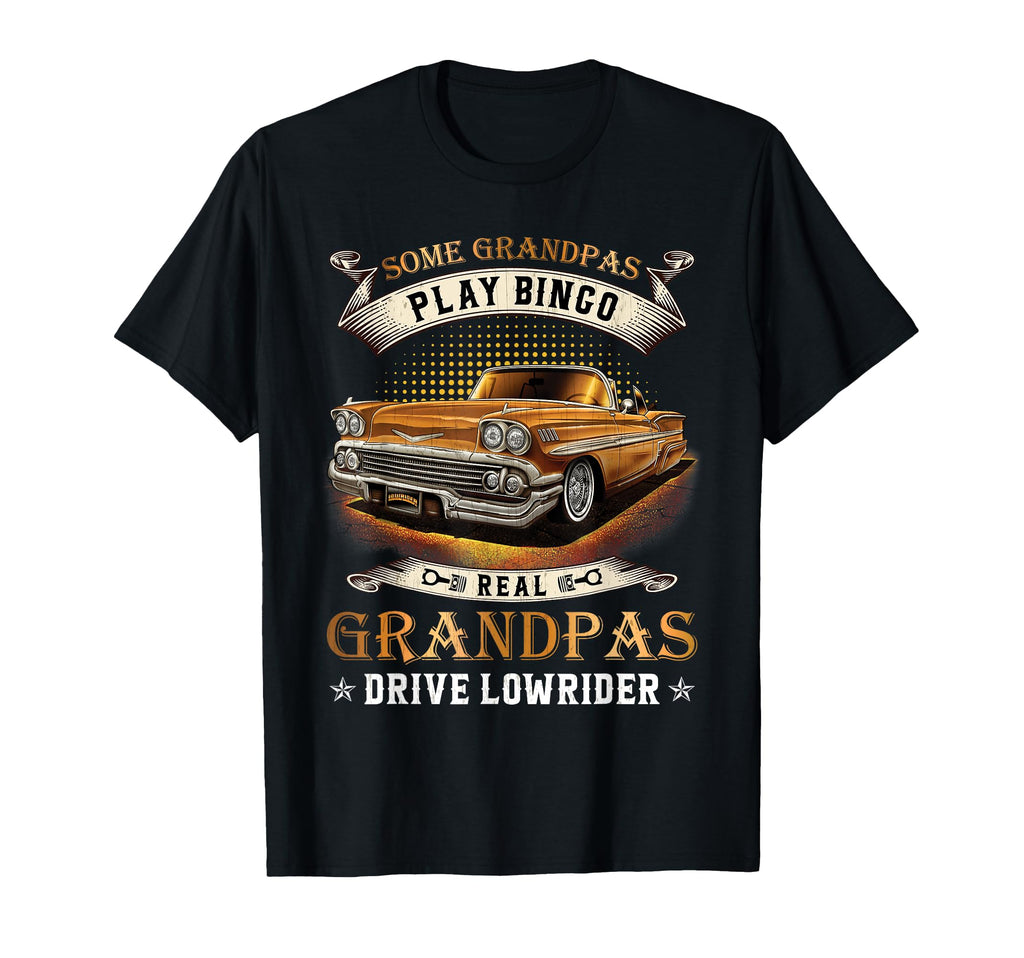 Some Grandpas Play Bingo Real T-Shirt - Minimalist Print Men Women - T-Shirt, Sweatshirt, Hoodie