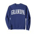 Varsity Grandpa Small Sweatshirt - Graphic Print Men Women - T-Shirt, Sweatshirt, Hoodie