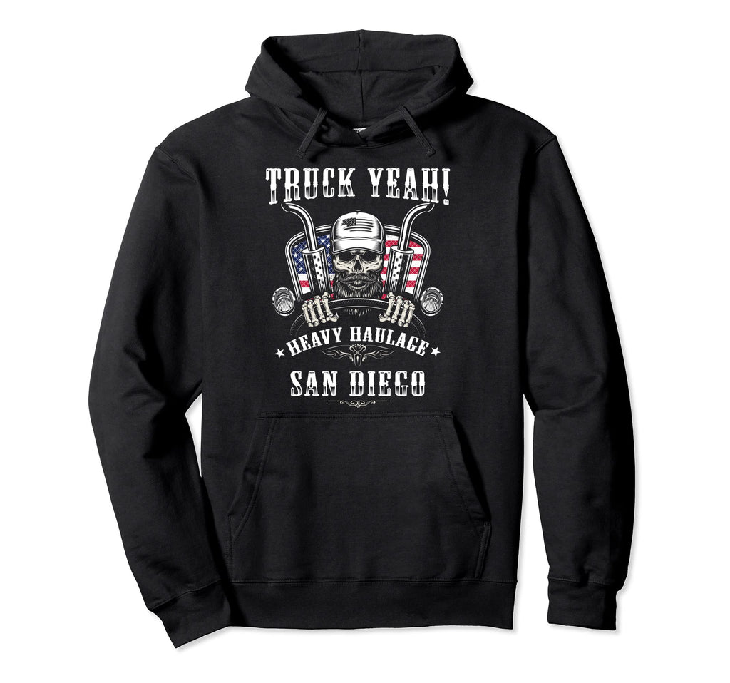 Truck Driver Gift Dad Husband Father Hoodie - Aesthetic Graphic for Adults - T-Shirt, Sweatshirt, Hoodie