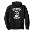 Bearded Dad Mens Beard Funny Superhero Hoodie - Unique Graphic for Adults - T-Shirt, Sweatshirt, Hoodie