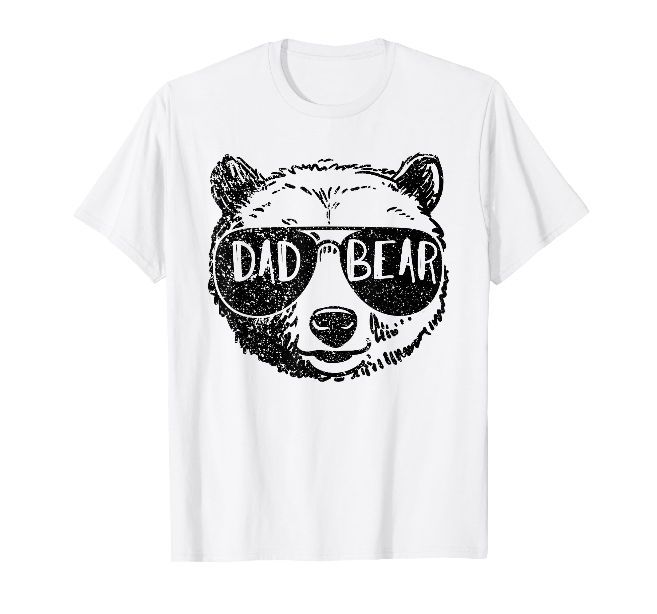 Dad Bear Face Sunglasses Daddy Fathers T-Shirt - Streetwear Style Unisex - T-Shirt, Sweatshirt, Hoodie