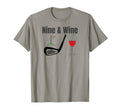 Nine Wine Funny Golf Funny Fun All T-Shirt - Custom Art Print Men Women - T-Shirt, Sweatshirt, Hoodie