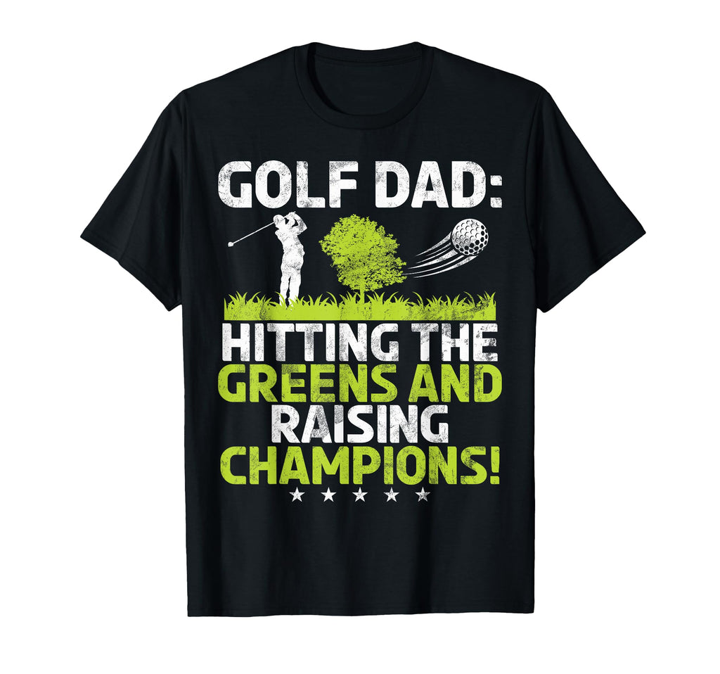 Hitting Greens And Raising Champions T-Shirt - Minimalist Print Men Women - T-Shirt, Sweatshirt, Hoodie