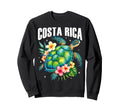 Costa Rica Sea Turtle Tropical Beach Sweatshirt - Graphic Print Men Women - T-Shirt, Sweatshirt, Hoodie