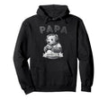 Papa Bear Gamer Club Funny Husband Hoodie - Novelty Apparel for Adults - T-Shirt, Sweatshirt, Hoodie