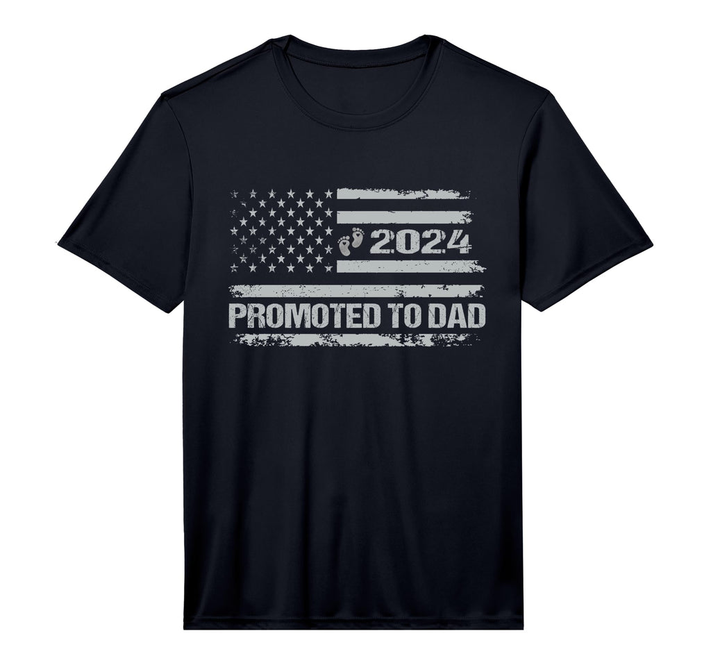 Mens Promoted To Dad Est 2024 Featuring T-Shirt - Streetwear Style Unisex - T-Shirt, Sweatshirt, Hoodie