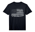 Mens Promoted To Dad Est 2024 Featuring T-Shirt - Streetwear Style Unisex - T-Shirt, Sweatshirt, Hoodie