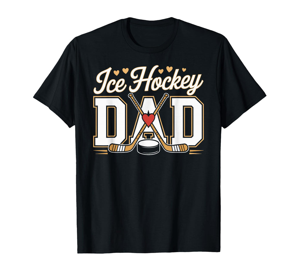 Ice Hockey Dad Fathers Day Sweatshirt - Aesthetic Graphic Unisex - T-Shirt, Sweatshirt, Hoodie