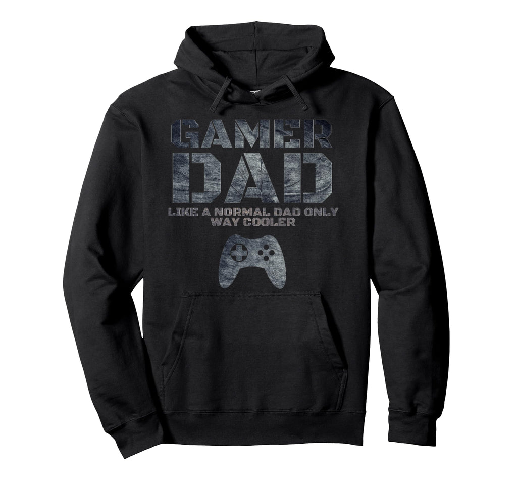 Funny Father Dad Daddy Husband Gift Gamer Dad Hoodie - Graphic Print Unisex - T-Shirt, Sweatshirt, Hoodie