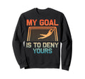 Soccer Goalie Art Gag Soccer Sweatshirt - Fun Novelty Design for Adults - T-Shirt, Sweatshirt, Hoodie