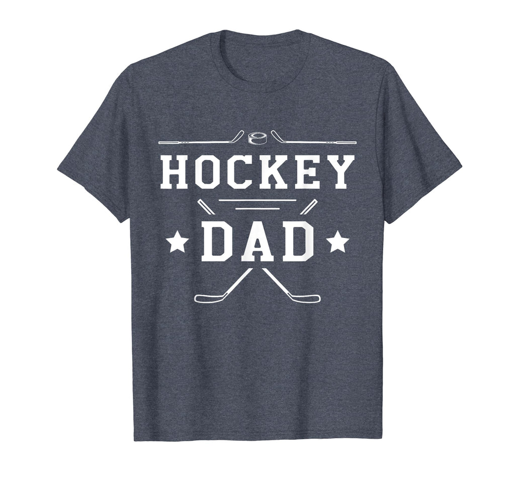 Ice Hockey Dad Player Coach Sports T-Shirt - Custom Art Print for Adults - T-Shirt, Sweatshirt, Hoodie