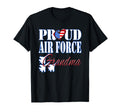 Proud Air Force Grandma Us Heart T-Shirt - Minimalist Print Men Women - T-Shirt, Sweatshirt, Hoodie