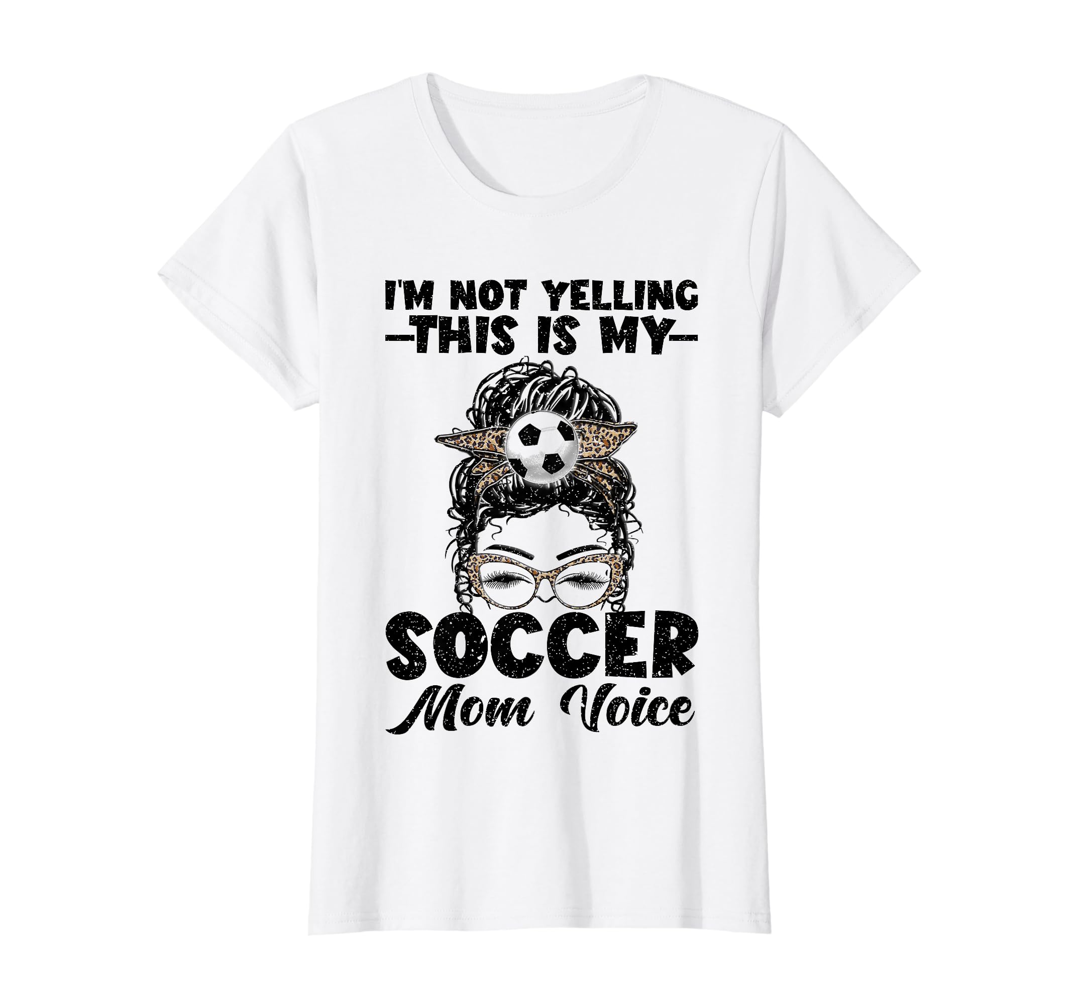 This Is My Soccer Mom Voice Mothers T-Shirt - Custom Art Print Men Women - T-Shirt, Sweatshirt, Hoodie