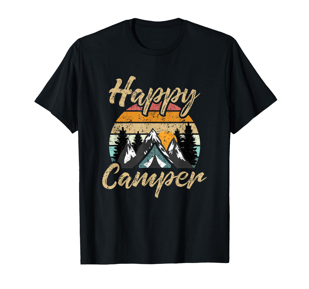 Funny Camping Hiking Lover Present Happy T-Shirt - Unique Graphic Unisex - T-Shirt, Sweatshirt, Hoodie