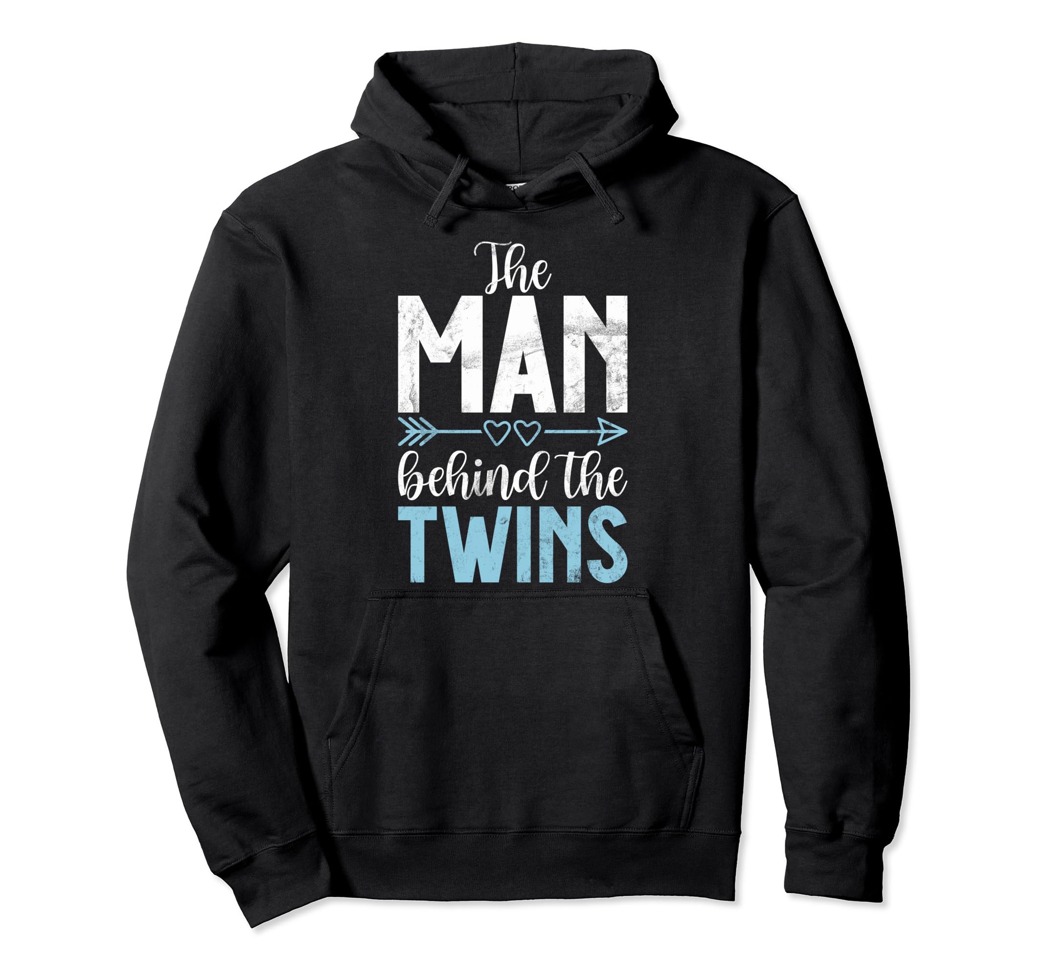 Behind Twins Twin Dad Hoodie - Unique Graphic Men Women - T-Shirt, Sweatshirt, Hoodie