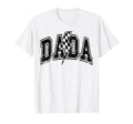 Dada Lightning Checkered Fathers T-Shirt - Casual Everyday Wear for Adults - T-Shirt, Sweatshirt, Hoodie
