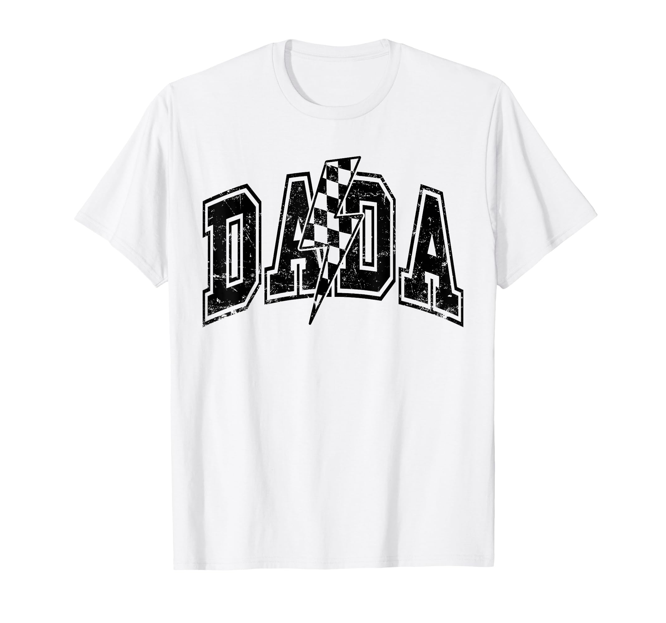 Dada Lightning Checkered Fathers T-Shirt - Casual Everyday Wear for Adults - T-Shirt, Sweatshirt, Hoodie