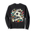 Soccer Papa Family Matching Dad Sweatshirt - Fun Novelty Design for Adults - T-Shirt, Sweatshirt, Hoodie
