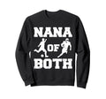 Nana Both Funny Soccer Football Nana Sweatshirt - Trendy Graphic Unisex - T-Shirt, Sweatshirt, Hoodie