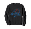 Busy Raising Ballers Funny Sweatshirt - Novelty Apparel for Adults - T-Shirt, Sweatshirt, Hoodie
