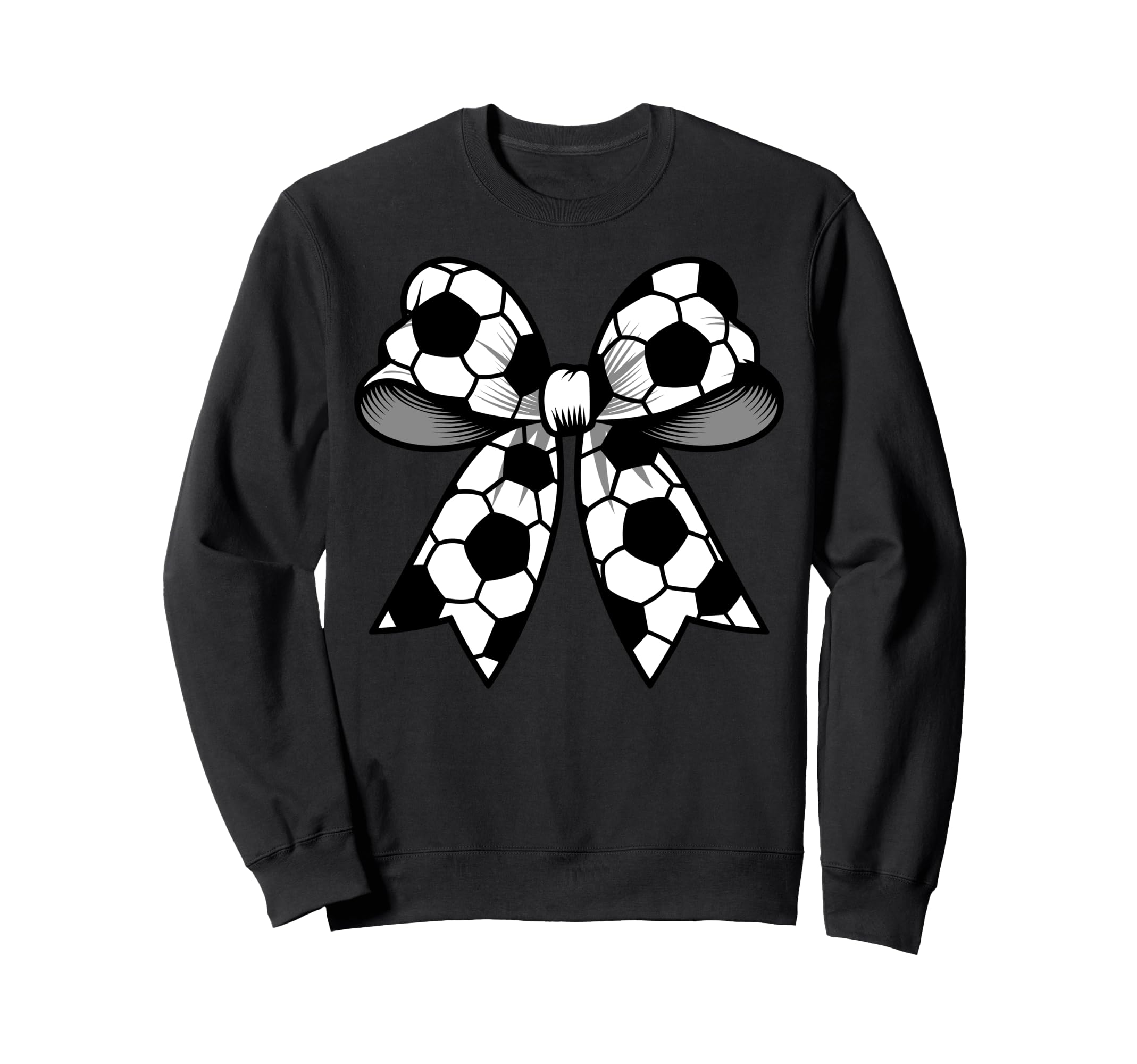 Soccer Coquette Bow Funny Soccer Mom Sweatshirt - Streetwear Style Unisex - T-Shirt, Sweatshirt, Hoodie