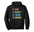 Trucker Truck Driver Trucking Gift Hoodie - Minimalist Print for Adults - T-Shirt, Sweatshirt, Hoodie