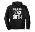 Grandpa Both Baseball Soccer Grandpa Hoodie - Streetwear Style for Adults - T-Shirt, Sweatshirt, Hoodie