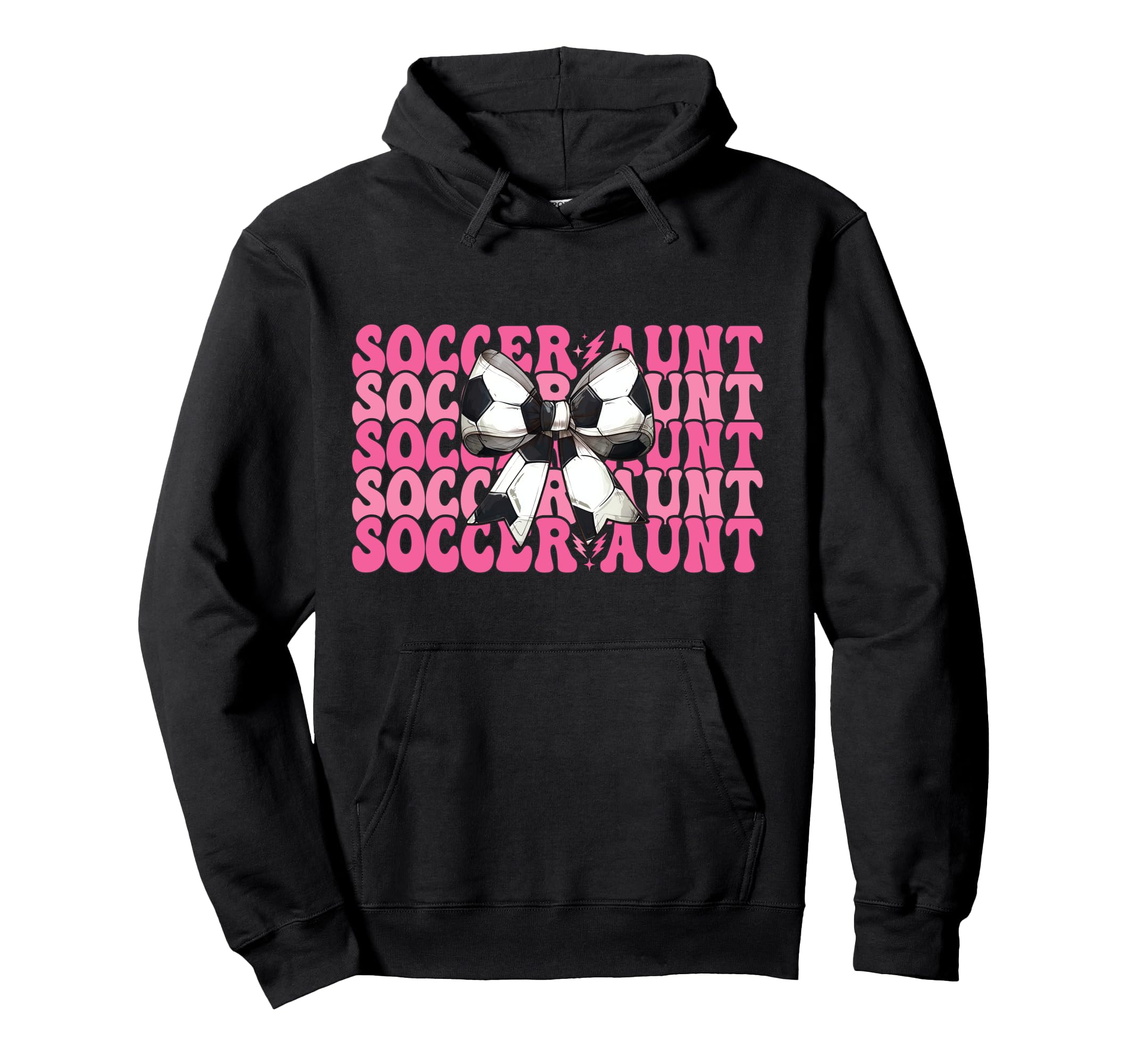 Womens Coquette Bow Ribbon Soccer Sweatshirt - Aesthetic Graphic Unisex - T-Shirt, Sweatshirt, Hoodie