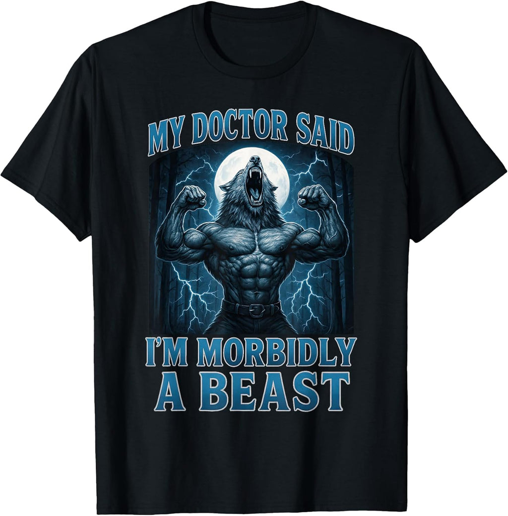 Funny Graphic for Men Women Teens Alpha Wolf Beast - Adult & Kids T-Shirts, Sweatshirts & Hoodies apparel design preview 1