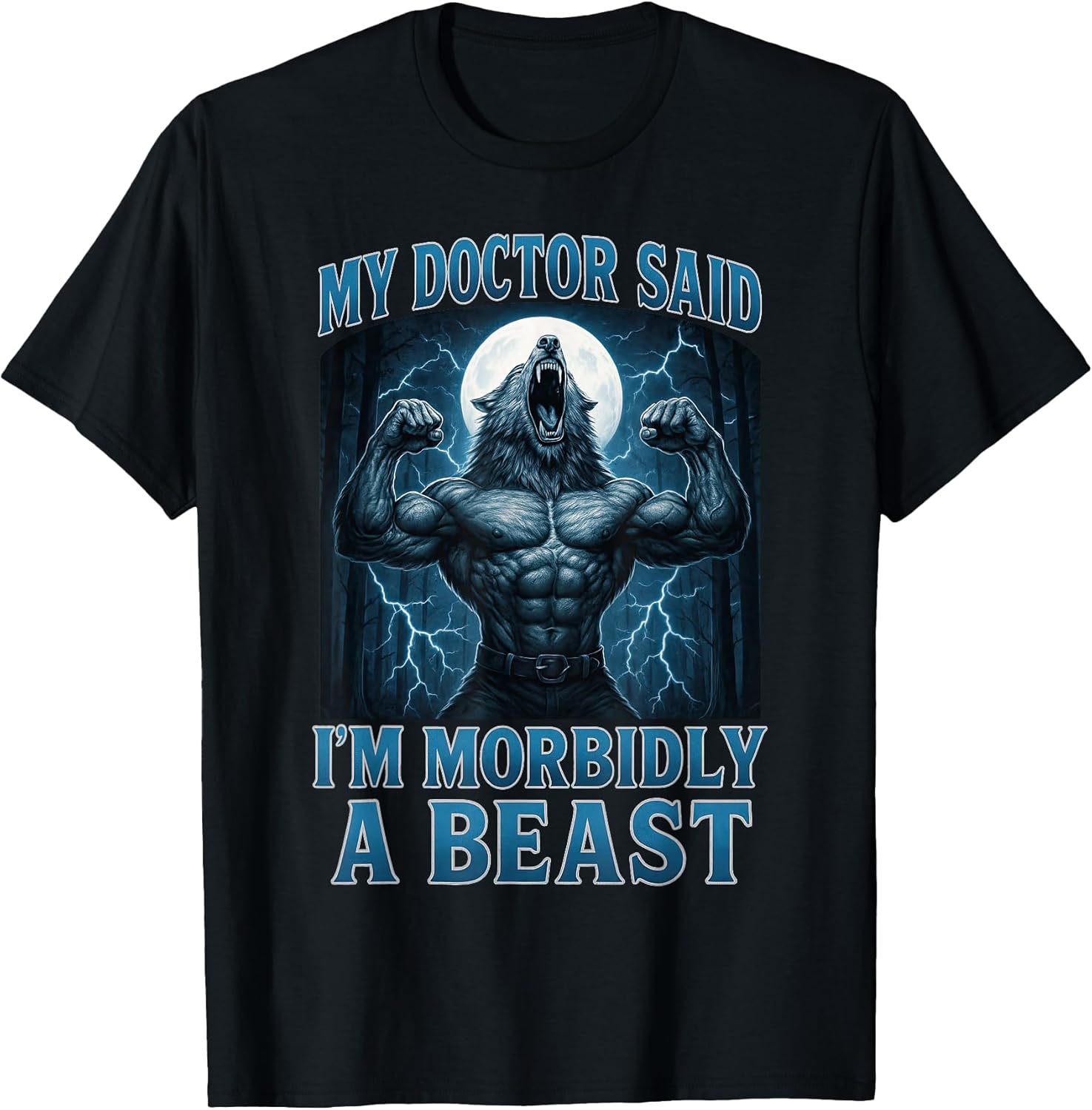 Funny Graphic for Men Women Teens Alpha Wolf Beast - Adult & Kids T-Shirts, Sweatshirts & Hoodies apparel design preview 1