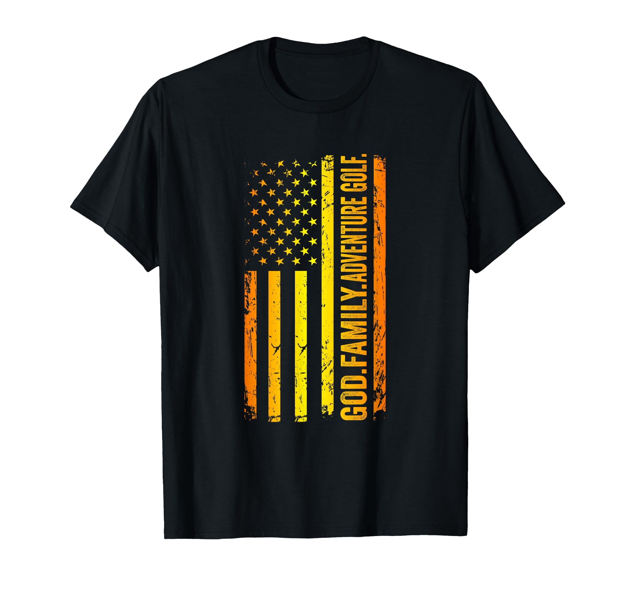 God Family Adventure Golf Us American T-Shirt - Streetwear Style Unisex - T-Shirt, Sweatshirt, Hoodie