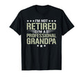 Professional Grandpa Funny Retired T-Shirt - Custom Art Print Men Women - T-Shirt, Sweatshirt, Hoodie