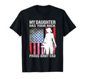 My Daughter Has Your Back Proud Army T-Shirt - Minimalist Print for Adults - T-Shirt, Sweatshirt, Hoodie