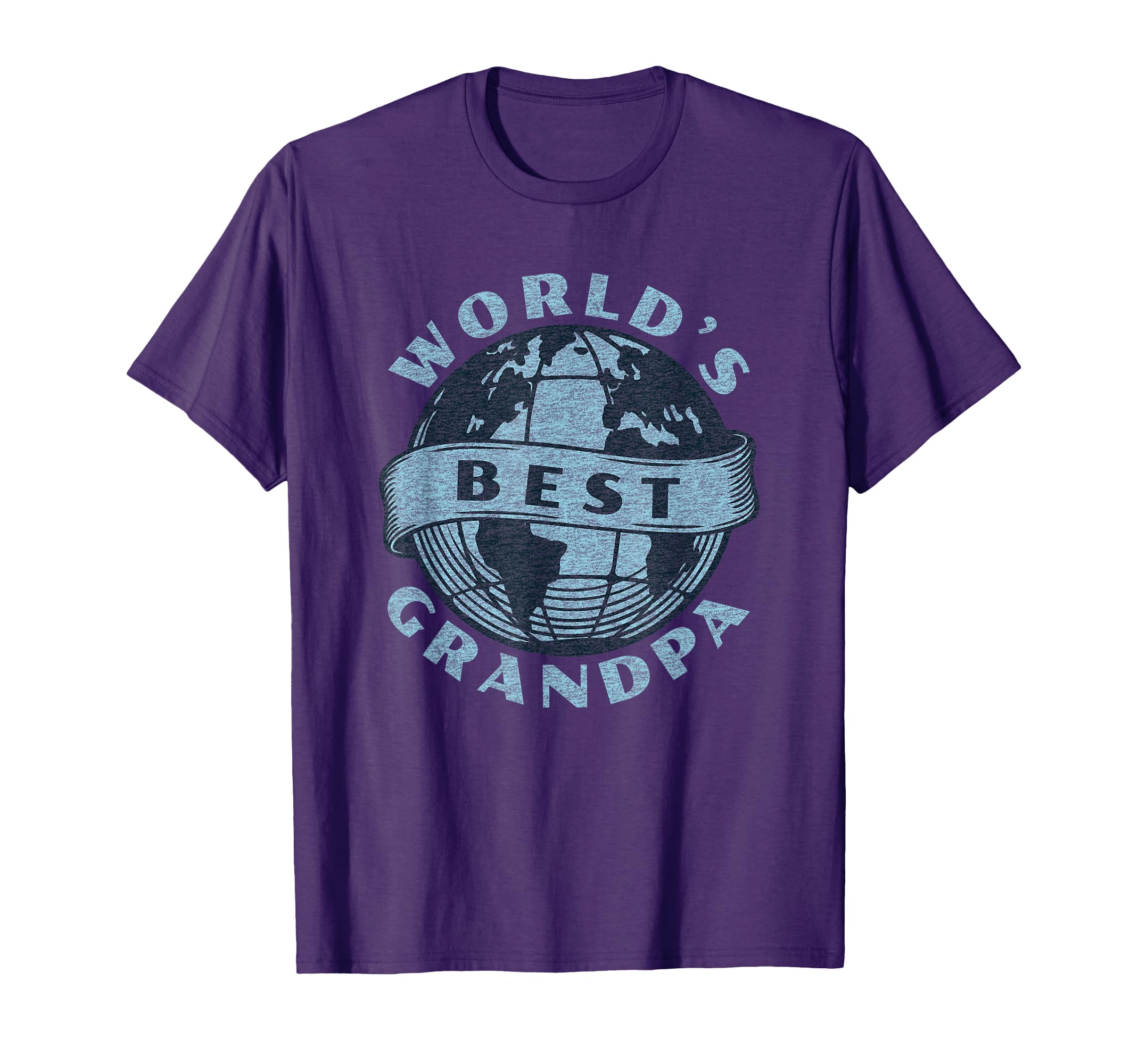 Worlds Best Grandpa Funny T-Shirt - Custom Art Print Men Women - T-Shirt, Sweatshirt, Hoodie