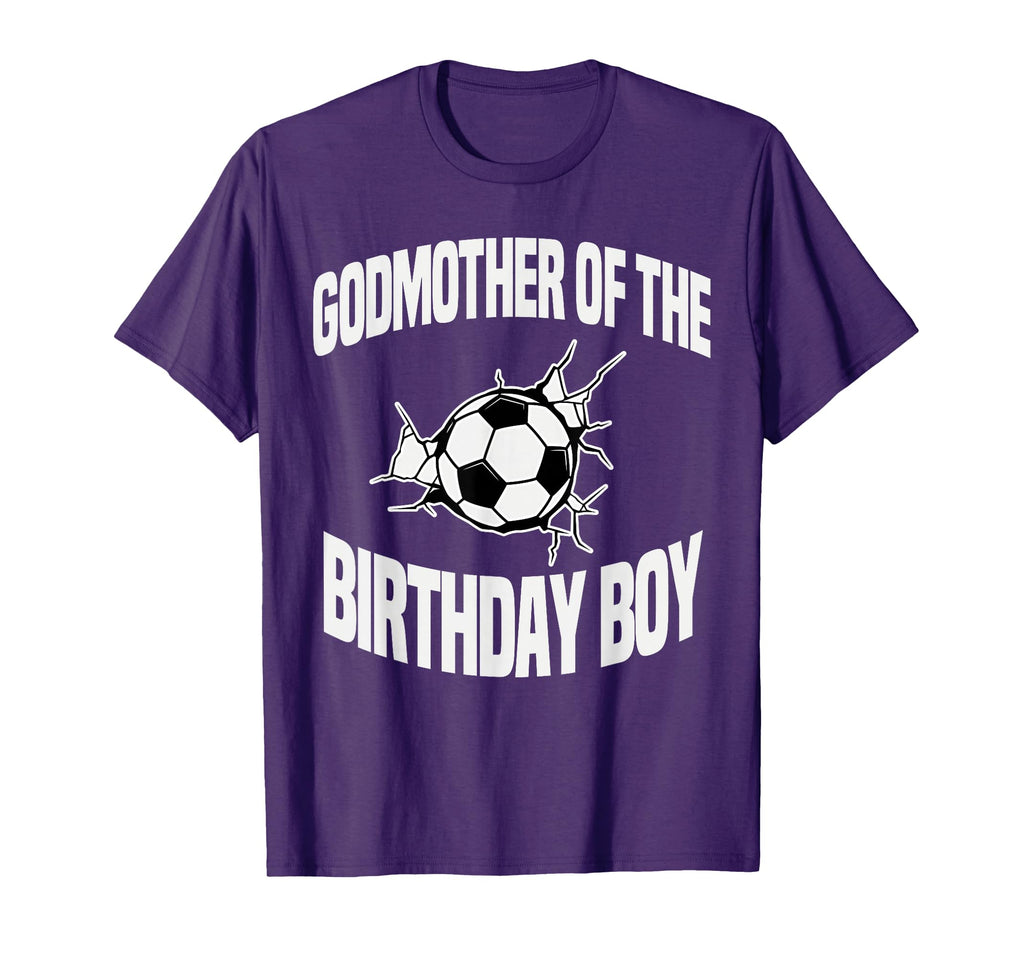 Godmother Birthday Soccer Ball Team Bday T-Shirt - Streetwear Style Unisex - T-Shirt, Sweatshirt, Hoodie