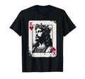 Jesus King Hearts Religious Card Game T-Shirt - Trendy Graphic Men Women - T-Shirt, Sweatshirt, Hoodie
