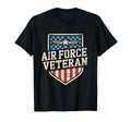 Air Force Veteran Us American Flag Dad T-Shirt - Unique Graphic Men Women - T-Shirt, Sweatshirt, Hoodie