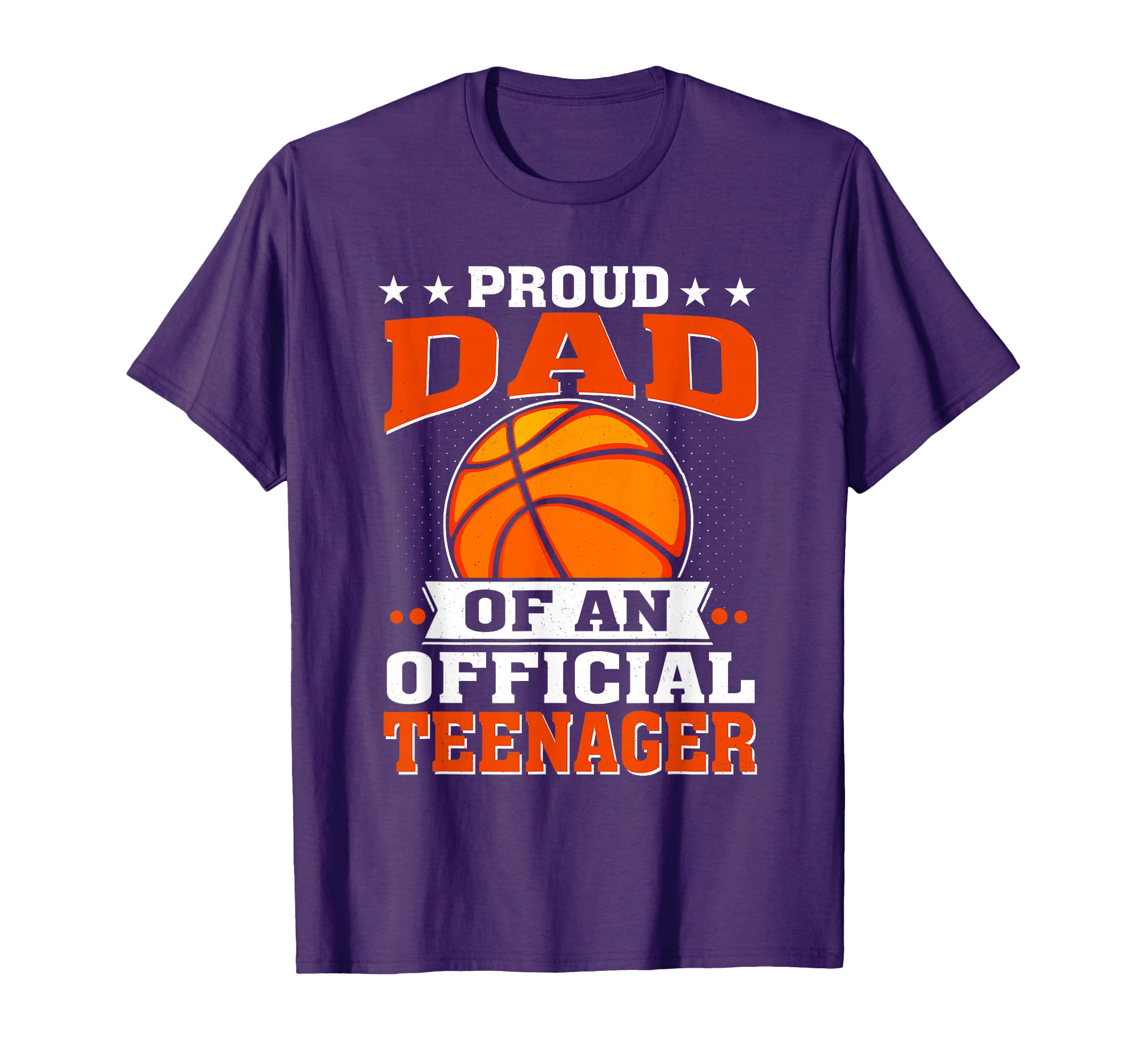 Proud Dad Teenager 13Th Birthday T-Shirt - Custom Art Print for Adults - T-Shirt, Sweatshirt, Hoodie