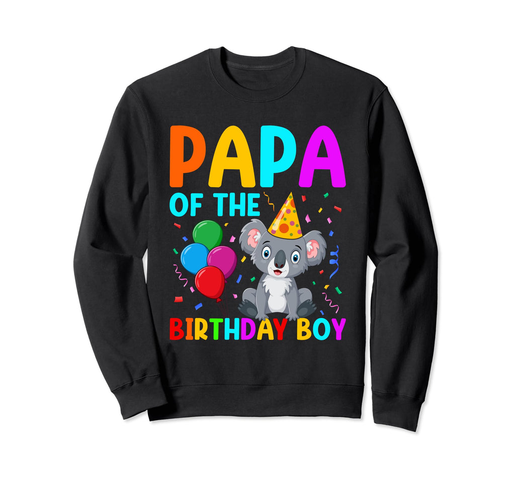 Papa Birthday Funny Koala Lover Sweatshirt - Trendy Graphic Men Women - T-Shirt, Sweatshirt, Hoodie